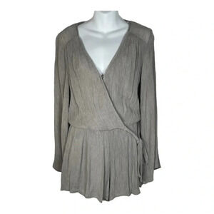 PPLA LONG SLEEVE ROMPER SZ SMALL